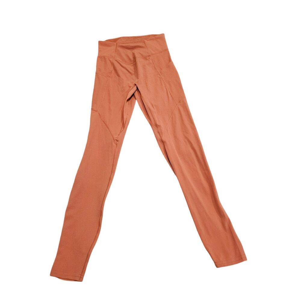 Whitney Simmons Leggings Womens XS (estimate) Peach High Rise Athletic Pocket